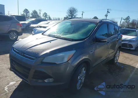 2014 Ford Escape Titanium из США, поврежденный, VIN 1FMCU9J9XEUA22988